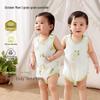 October Crystal Baby Pure Cotton Sleeveless Romper