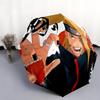 1 PC Automatic Folding Umbrella - Naruto Pattern Portable Foldable Design With 8 Ribs Christmas Birthday Gifts