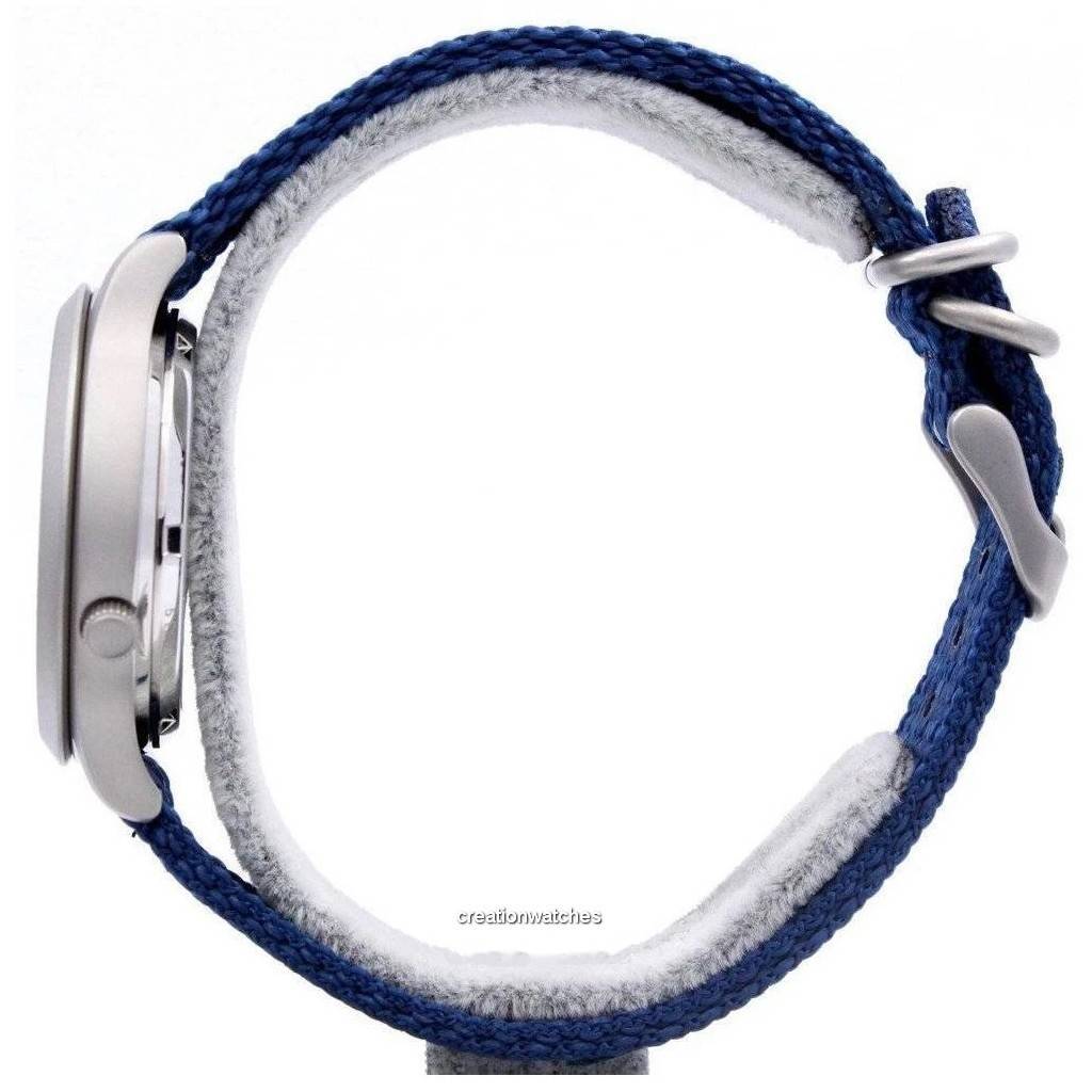 Generalüberholte Seiko 5 Military Automatik Nylonarmband SNK807K2 Herrenuhr