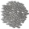6 mm 20 stk hule antikk sølv vintage metallperler for DIY smykker