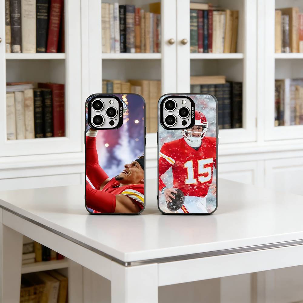 Patrick Mahomes Phone Case For iPhone 17,16,15,14,13,12,11 Plus,Pro Max,XS,Colorful Silver Phone case Funda Cover