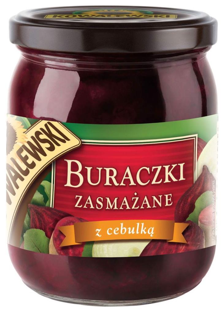 Kowalewski Buraczki Zasmażane Z Cebulką 540 Ml