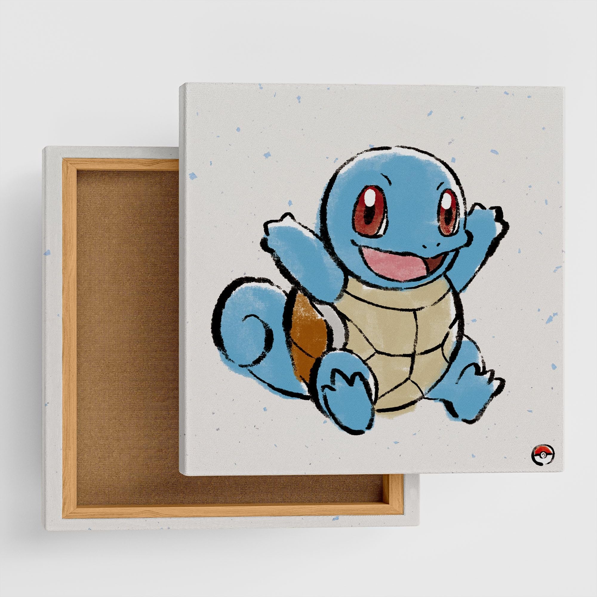 

Pokemon Art 30cm x [Art Deli] Panel, Brush-Drawn Squirtle, 30cm, Medium, POKE-2407-04