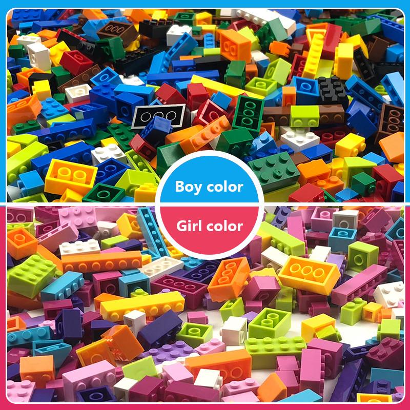 250-3000pcs Building Blocks DIYCreative Bricks Compatible Inglys Classic Bricks Bulk Base Plate Educational Toy For Children