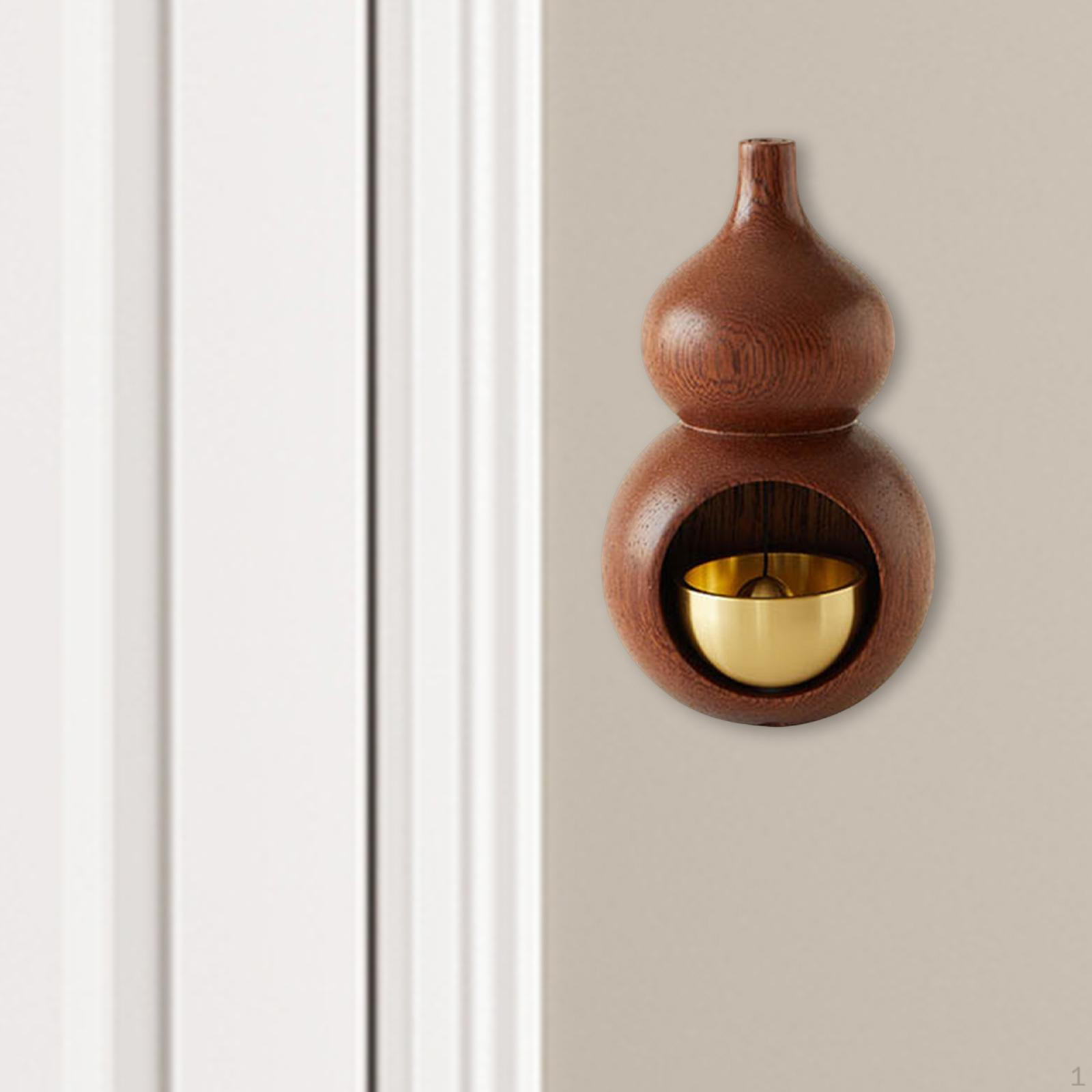 

Gourd Shopkeepers Bell Ornament for Store Entrance темно-коричневого