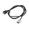 AUX USB Audio Input Cable Adapter Cord for Honda Civic Jazz CR V Accord Odyssey