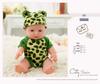 30cm Soft Vinyl Baby Doll - Children's Toy with Simulation Features for Playhouse Fun.