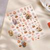 Nail Stickers: Ice Cream Cake 3D Embossed Designs for Phone, DIY, Camera, and Kids' Decoration