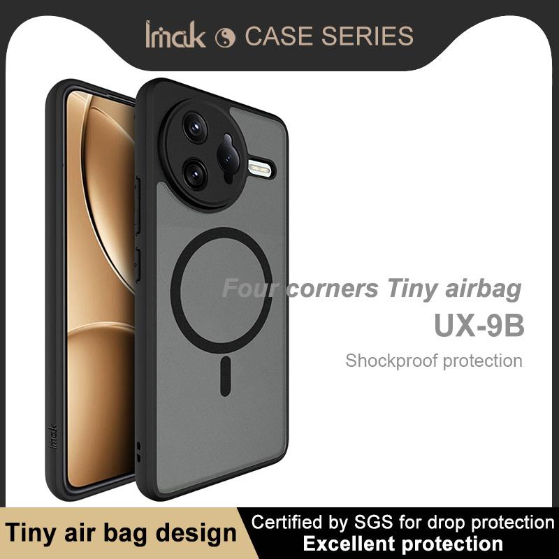 For Redmi K80 Pro 5G Phone Case IMAK Case UX-9B Series Magnetic Cover