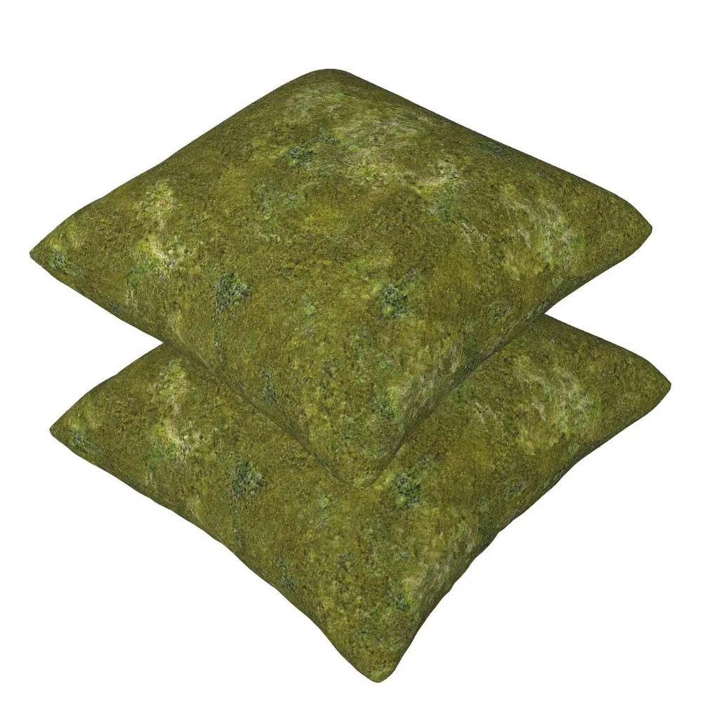 Grass Battlemat 36X36 2 Pcs Square Pillowcase Pillow Cover Cushion Zip Decorative Comfort Throw Pillow For Home Bedroom