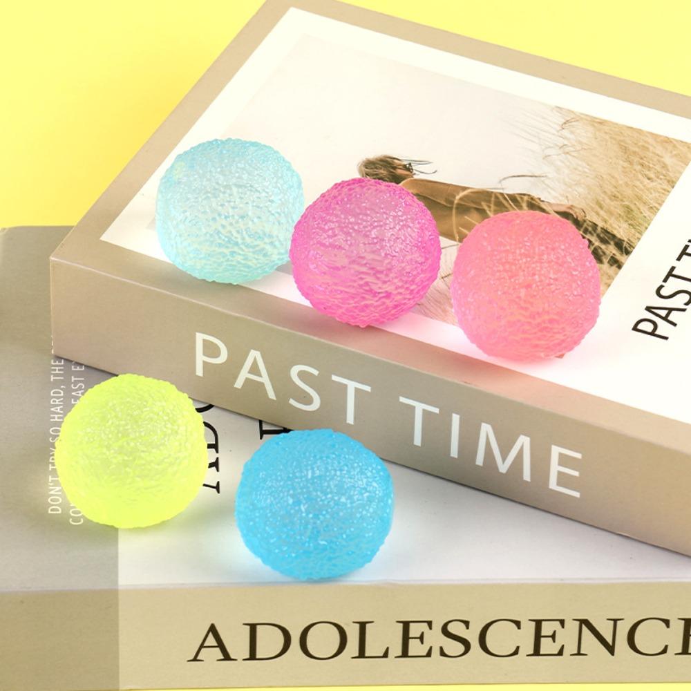 Transparent Maltose Textured Squishy Candy Style Slow Rebound Ball Hand Squeeze For Daily Stress Relief
