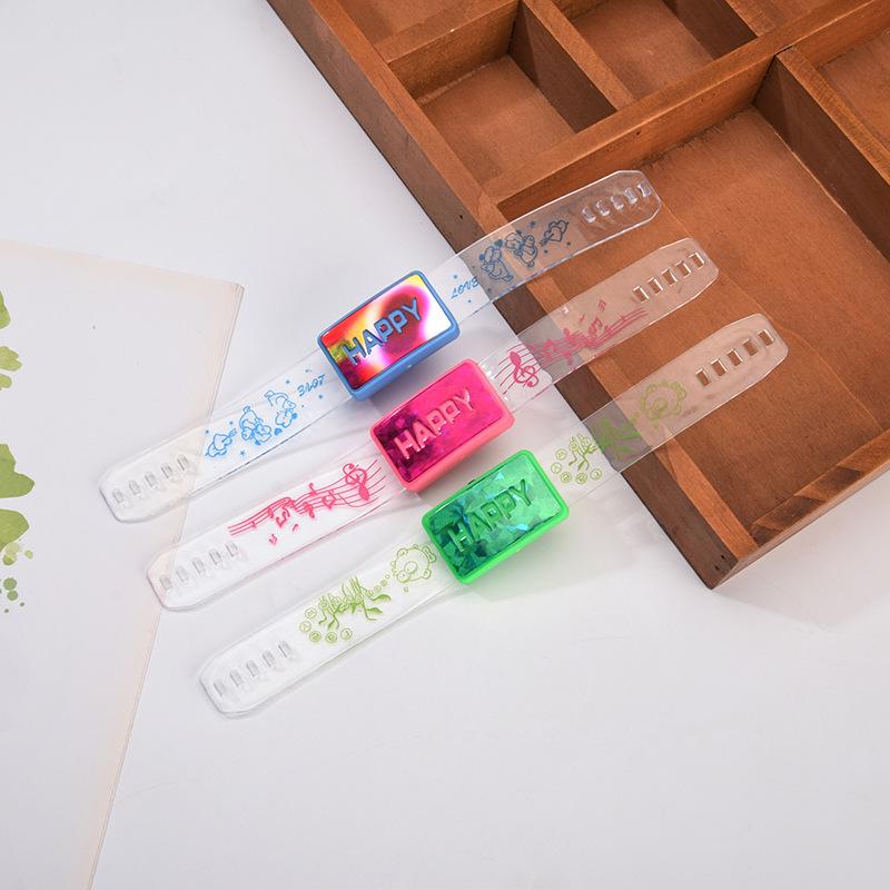 

Glow-in-the-Dark Flashing Bracelet: Fun Luminous Toy for Concerts and Dance Performances