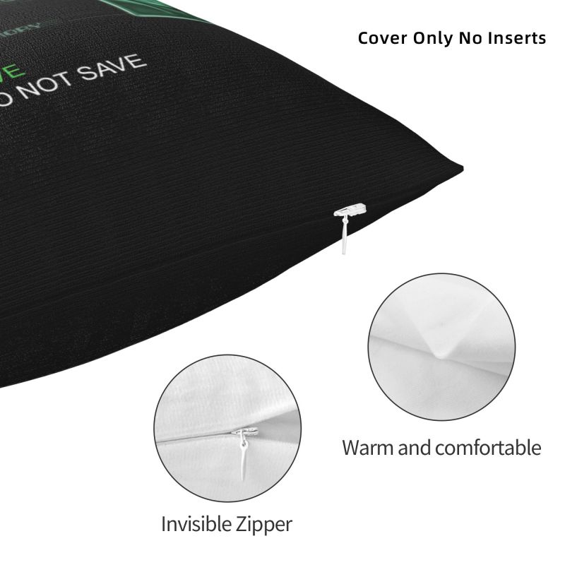 Luxury Metal Gear Solid Codec Cushion Covers 40x40cm Velvet Video Game Lover Pillow for Sofa Square Pillowcase Decoration