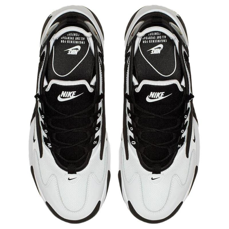 Nike Zoom 2K Low Top Casual Shoes Women's White Black Sneakers Casual A00354-100