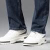 FAPAI Men's Washed Straight-Leg Jeans