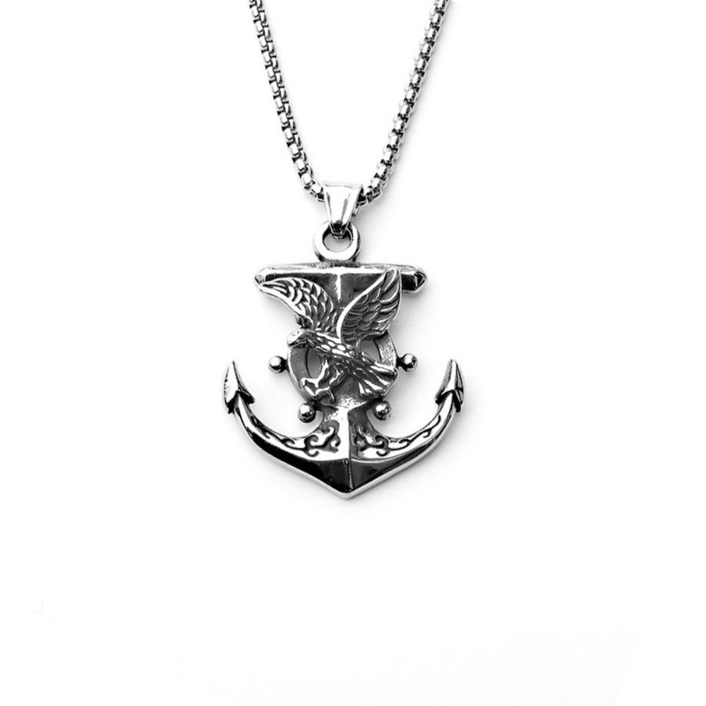 Pandantiv Unic Craniu de Animal din Oțel Titanic Colier Punk Stil Gothic Bijuterii Unisex