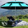 Universal Large Fishing Umbrella - Thickened Sunshade for Outdoor Sun Protection and Heavy Rain.