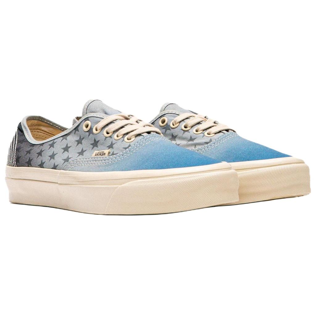Vans LX Authentic 44 Echoes Fashion Comfortable Low-Top Skate Shoes Men sneaker Gray Blue VN000D5KTTN1