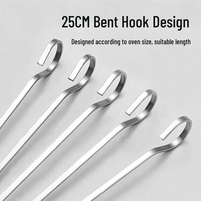 BBQ-Spieße aus 304 Edelstahl (30er Packung)