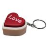 3D-gedruckter LOVE Herz Fidget Clicker Schlüsselanhänger, Stressabbau Druckknopf Spielzeug, Tragbares Schreibtisch-Gadget, Süßes Geschenk für Paare & Beste Freunde