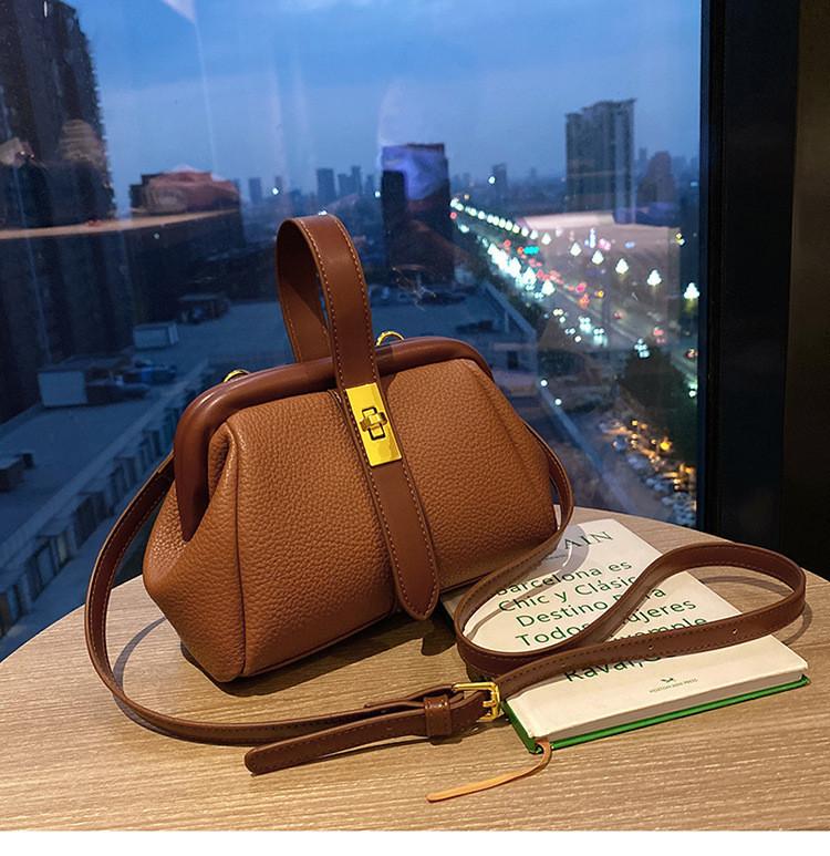 Spring 2024 New Bag Female Ins Small Fresh Single Shoulder Diagonal Crossbody Bag Casual Fashion Handbag In Red коричневый