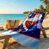 Christmas Beach Towel High Absorbency & Quick-Dry Comfortable Lightweight