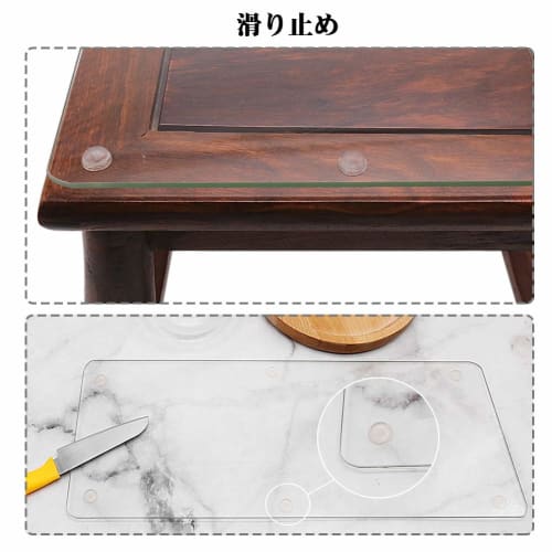 Tenn Well 128-Piece Furniture Cushion, Soft Door Stop Cushion, Door Buffer, Anti-Slip Sheet, Impact Sound Absorber, Scratch Prevention (Round, Transpa