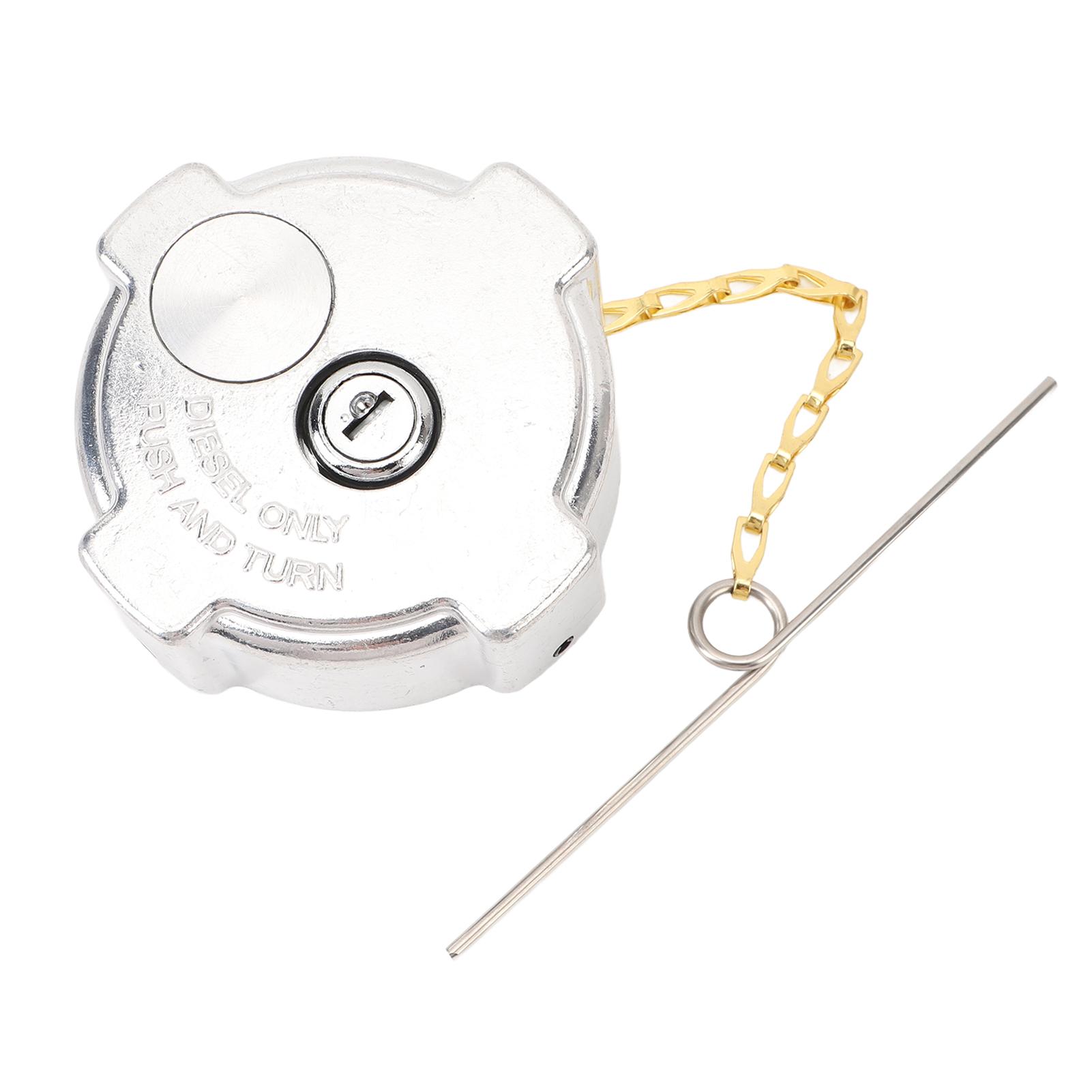 

Алюминиевая запирающаяся крышка топливного бака дизельного топлива с ключами 0337017002 Замена для Freightliner Cascadia