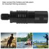 2pcs Metal Fishing Rod Bite Alarm Connector Holders Adapter Fishing Tackle Accessory