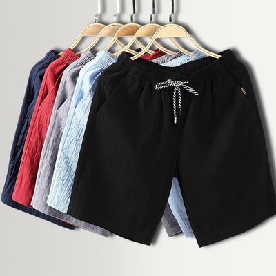 Shorts Men's Pants Summer Casual Cotton Loose Korean Version of the Tide Pants Pants