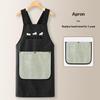 Kitchen Household Cooking Apron Men Women Oil-Proof Waterproof Adult Waist Fashion Coffee Overalls Apron Kitchen Accessories
