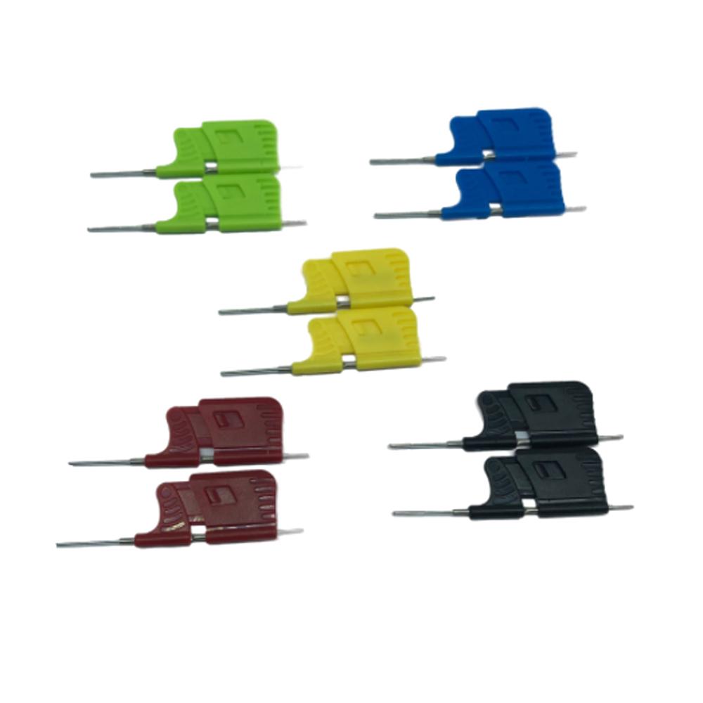 Universal Chip Test Clip Small Clip Test Clamp SDK08 Test Clips Set Chip Test Hook Clips Electrical Testing Clips