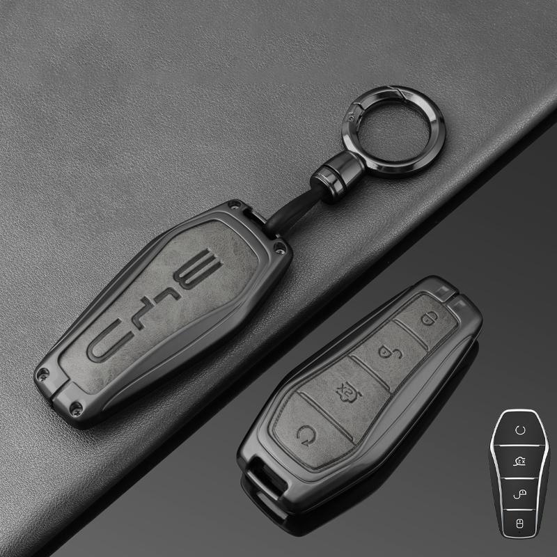 Car Key Case Cover Protector Shell Holder For BYD PLUS Song Pro MAX Yuan Atto 3 Han EV Dolphin Lied Tang Dm Qin Accessories