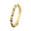 Gold-Plated Turkish Luxury Women's Designer Bracelet: Fashion & Wedding Jewelry