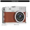 Compact Vintage Digital Camera For Travel 1080P 30FPS Recording Lightweight Design Built In 180mAh Battery Easy Operation