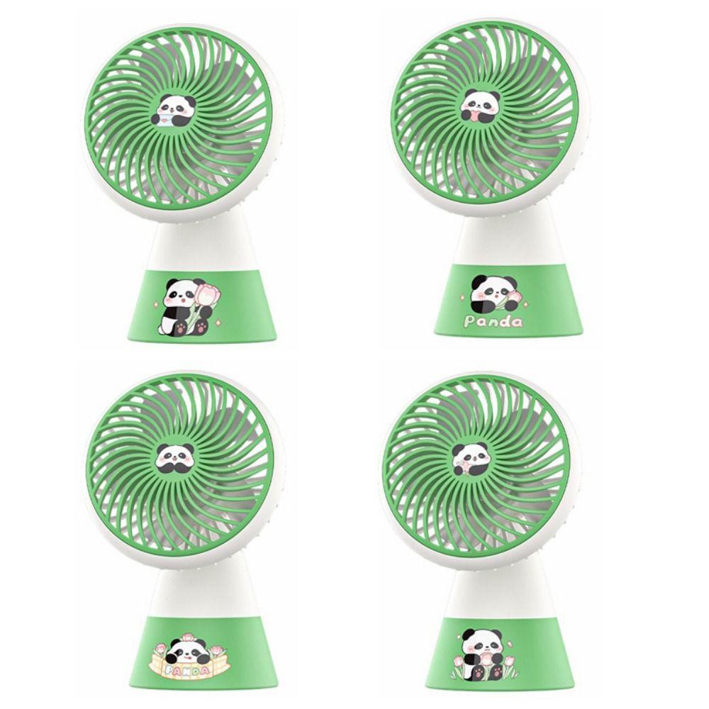 Creative Cartoon Panda Fan Portable Air Conditioner Fan Mini Electronic Fan  Outdoor
