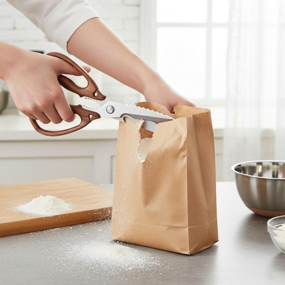Rozsdamentes Acél Konyhai Olló Rozsdamentes Grillező Olló Tészta