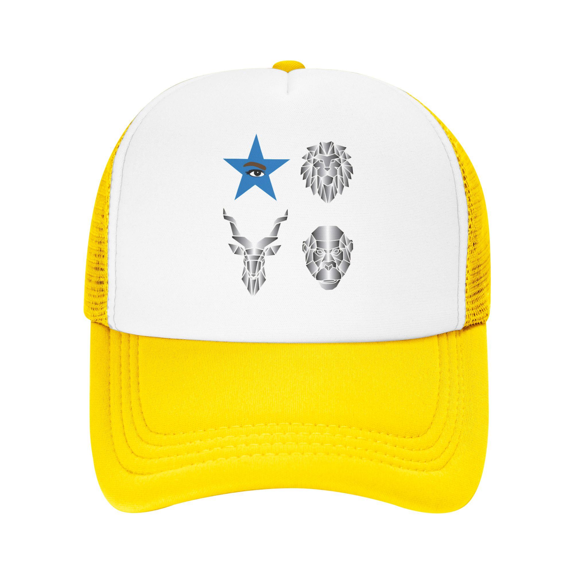 Tanzschein Cosm Eurovision Sonnenhüte Lässige Damen Herren Netz Hip Hop Hüte Druck Laufen Hippie Baseballkappe Geschenkidee One Size