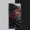 Dazzling and Colorful Star Pattern TPU Glass Phone Case Suitable for Samsung S26 S25 S24 S23 S22 S21 S20 and Other Models.