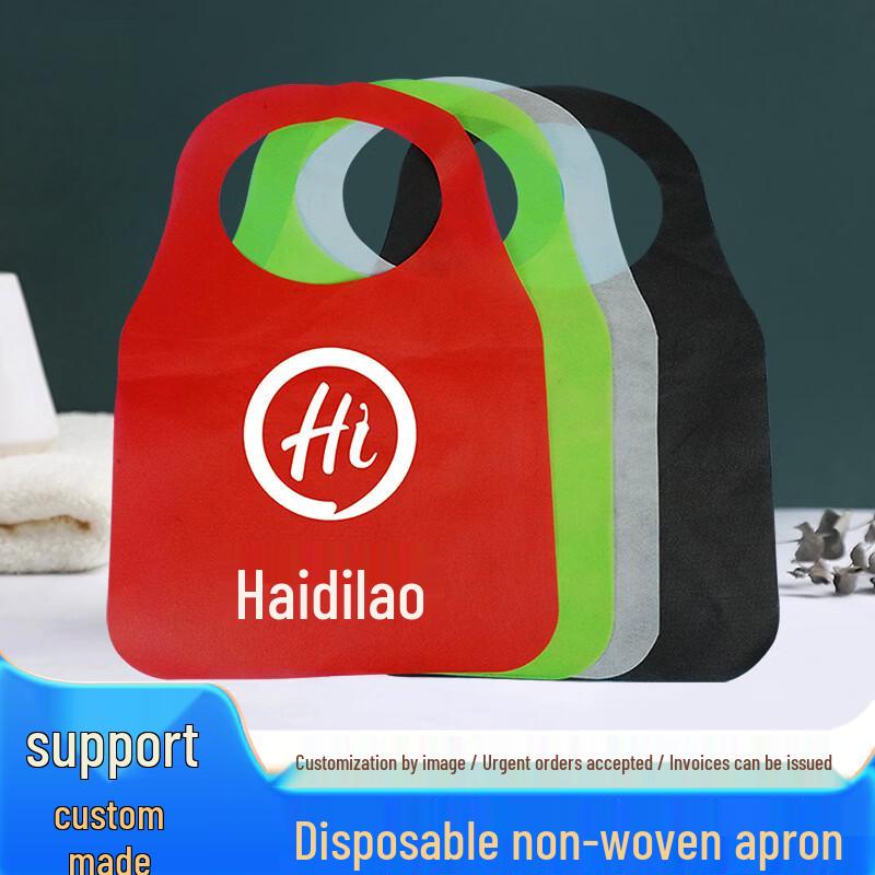 Thickened Disposable Non-Woven Aprons