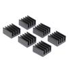 10pcs 8.8*8.8*5mm Aluminum Heatsink Radiator Cooler With Tape Applied
