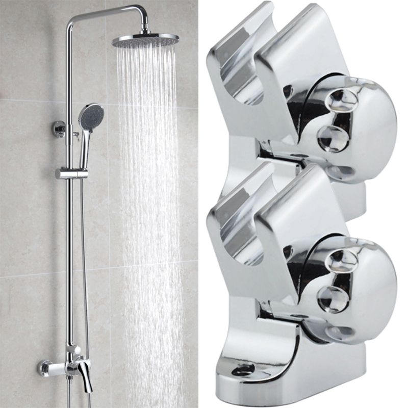 Bathroom Shower for Head Bracket Waterproof Handheld Shower Nozzle Base Holder Douche Bracket for Home Hotel Easy to Ins