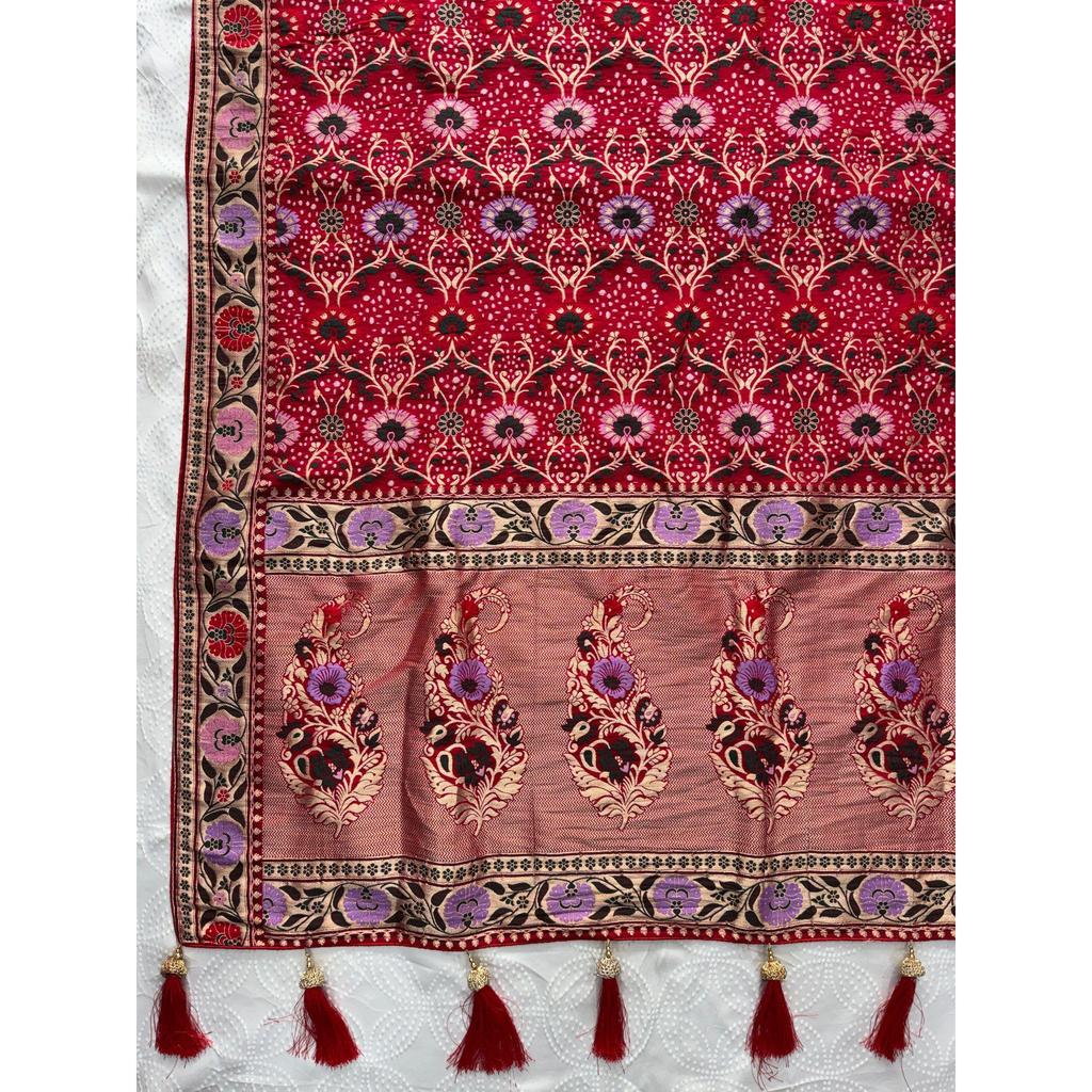 New Launch Wedding Special Soft Khadi Georgette Saree