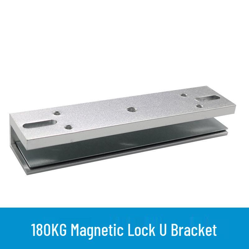 Double Door Electromagnetic Lock Kit: 280KG ZL Bracket & 180KG LZ Bracket with LC Matching Bracket.