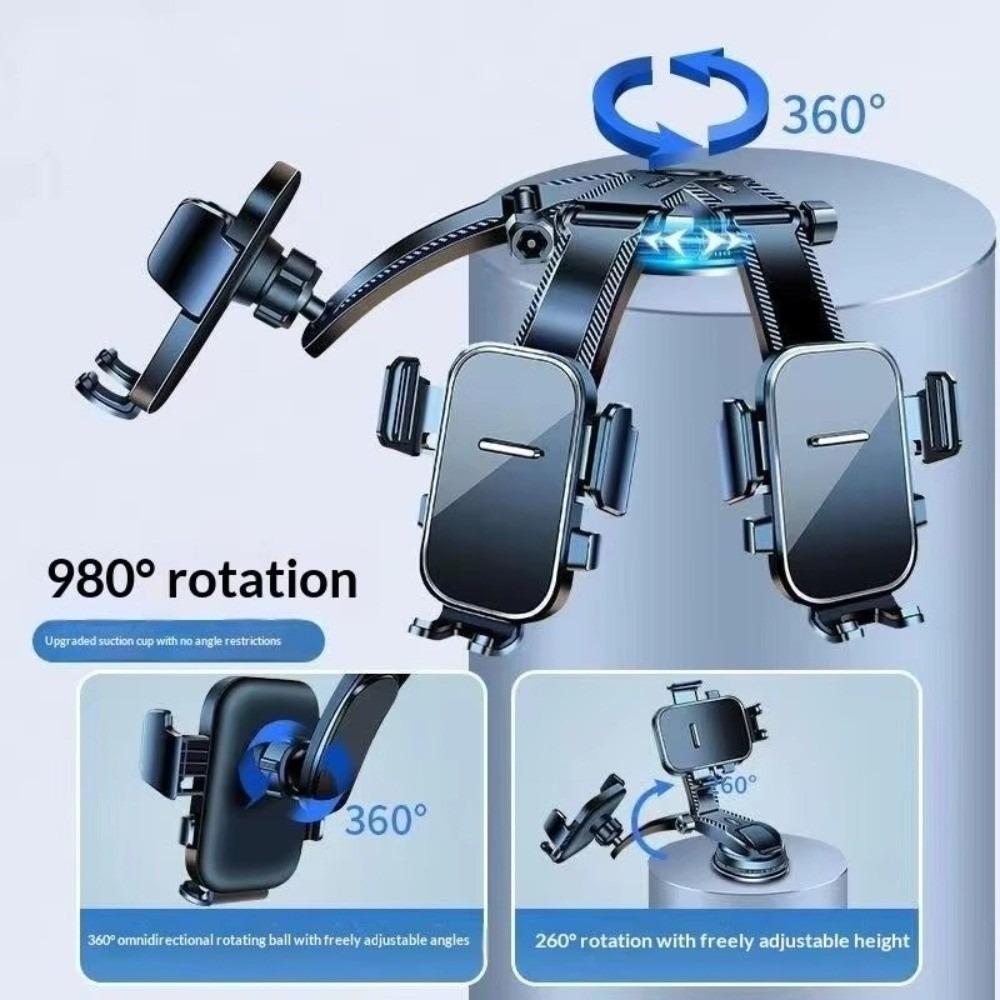 Stable Car Phone Holder Suction Cup Cellphone Holder Auto Mobile Phone Stand Interior