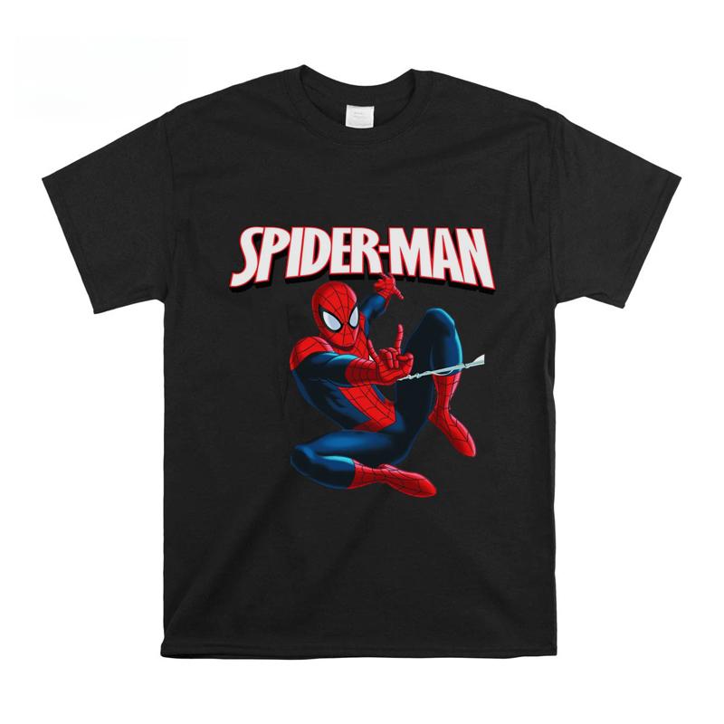 

Spider-man Spiderman Movie Retro Comic Men T Shirts Creative Tees Round Neck Women T-Shirt Cotton Birthday Present Tops Clothing 4XL
