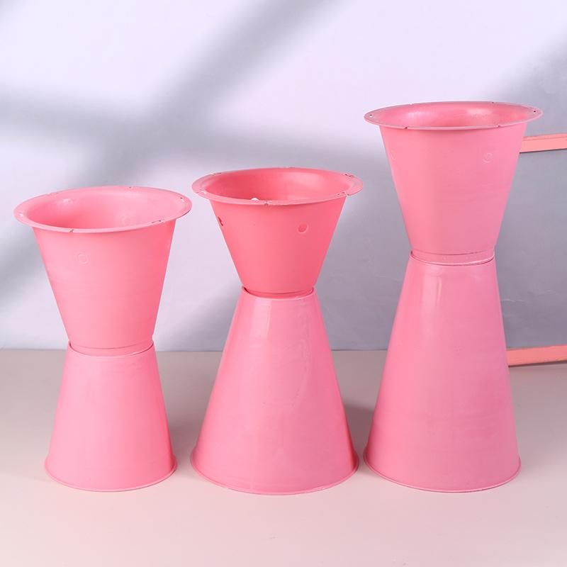 Vases Sword Bucket Bouquet Bottom Holder For Wedding Decorations Diy Wedding Flower Floral Rack Bridal Accessories