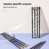 1Pcs Crayon Wax Dotting Pen Pencil Nail Art Self-Adhesive Rhinestones Gems Drilling Picking Picker Tips Manicure Tools