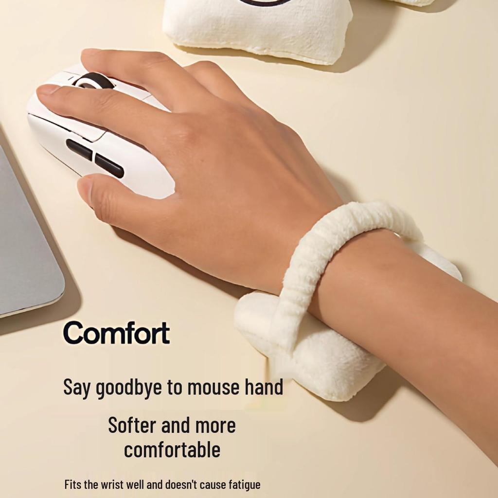 Newcomer Exclusive: Cute Desk Wrist Rest Pillow for Office Typing Comfort