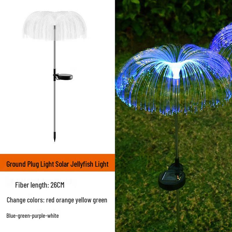 Solar Color-Changing Jellyfish Garden Lights